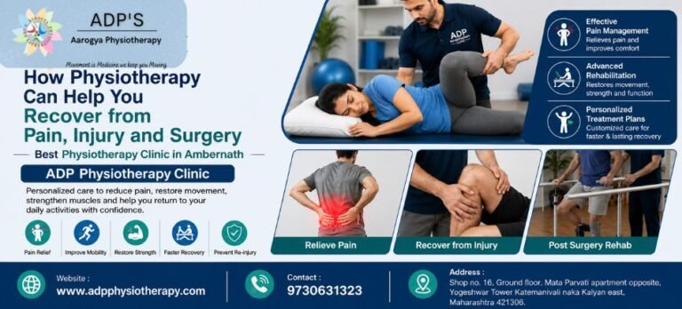 Best Physiotherapy Clinic in Ambernath | ADP Physiotherapy