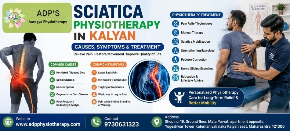 Sciatica Physiotherapy in Kalyan  | ADP Physiotherapy