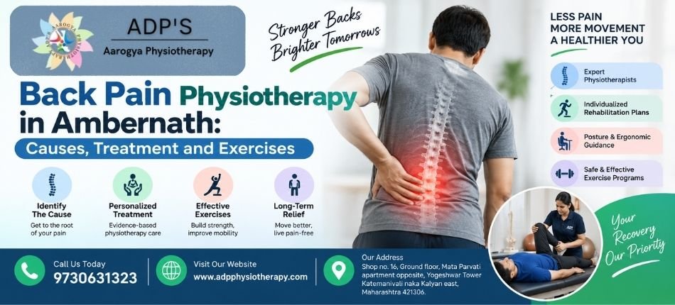 Back Pain Physiotherapy in Ambernath | ADP Physiotehrapy Clinic
