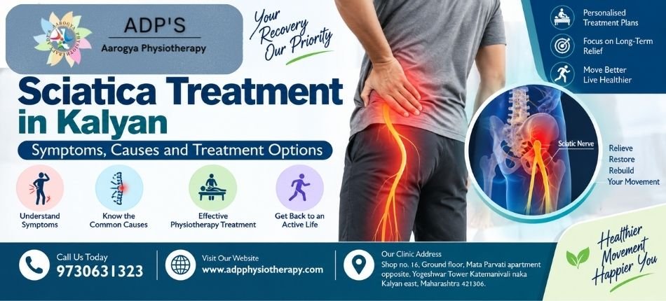 Sciatica Treatment in Kalyan | ADP Physiotherapy Clinic